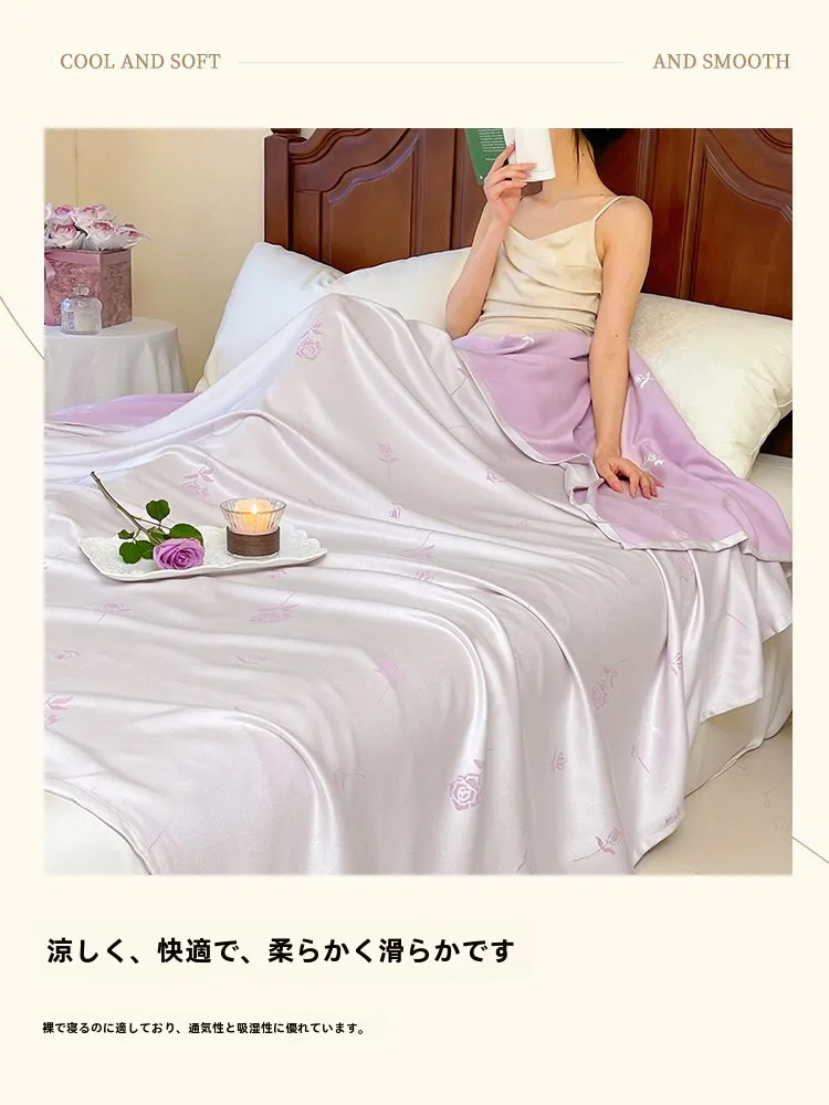 昼寝のとき、ひんやり感をどう選ぶ？竹繊維冷感ブランケットがもたらす、心地よい夏のひととき