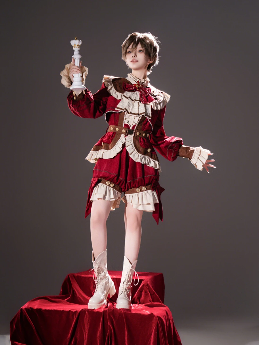 「wear アイドル」を選ぶべきタイミングは？ロリータ風の紅茶色セットアップが答えになる