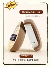 ストライプデザインのコットンマシュマロファンデーションパフ【化粧品用・柔らかく肌に優しい】