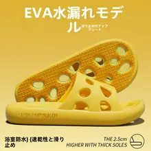 防滑設計の浴室用スリッパ【通気性があり快適・男女兼用・水切れ機能付き】（セットアップ対応）