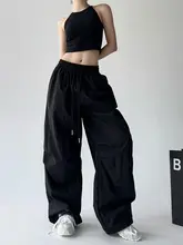 流行のワークパンツ【夏用・薄手・ハイウエスト・フィット・レディース】