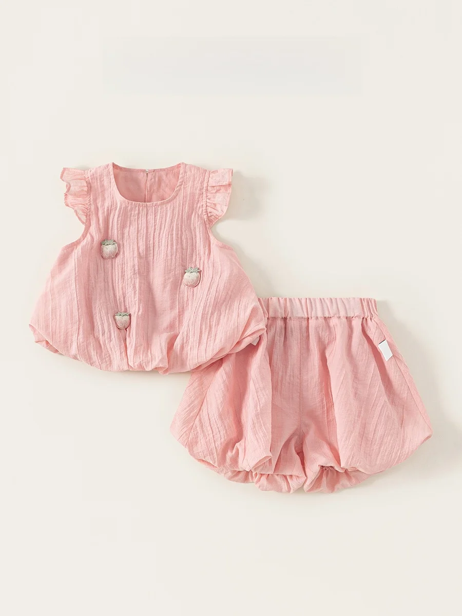 2歳女の子服おしゃれ：夏用ストロベリー柄セットアップの実用性と選定基準