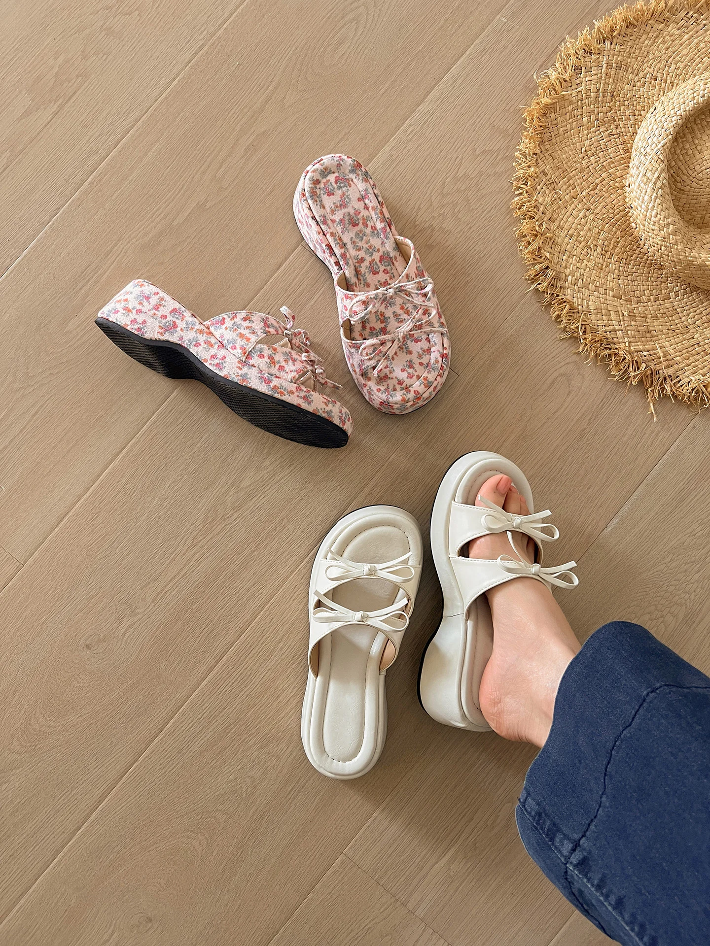 女性用ウェッジソールサンダル【夏用・防滑・エレガントデザイン】の実用性と選び方