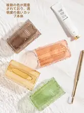 透明なマウスカップ【カップル用・子供対応・軽やかなデザイン】