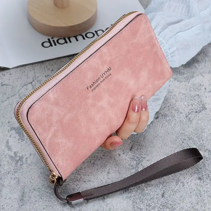 2025新しいロングレトロファッション財布
