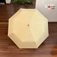 可愛いきのこデザインの日傘【晴雨兼用・UVカット・携帯用】