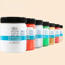 ウィンザー＆ニュートン アクリル絵画用ペイント 300ML【全60色・防水・DIY用】