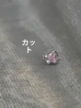 愛心星型ミニピアス【極上の柔らかさ・S999純銀・かわいいデザイン】