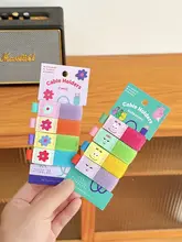 可愛らしいキャラクター配線整理器【マルチ機能・データケーブル用・ヘッドフォン用】