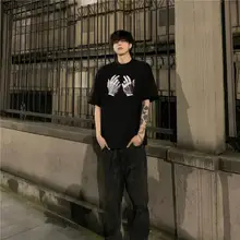 極上の柔らかさの黒いショートスリーブTシャツ【ゆったりオーバーサイズ・カジュアルスタイル】