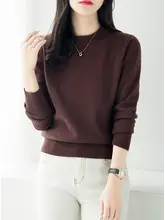 羊毛混紡のグレー ハイネックニットトップス【冬用・ゆったりシルエット・極上の柔らかさ】