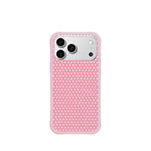 スマホケース レディース シリコン 桜ピンク マグネット 耐衝撃 ストラップホール スタンド付き iPhone15 16 17 18 Pro Max 対応 「FUNNYRICH」