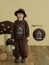 子供用コットンフード付きトレーナー【春用・男女共用・ゆったりデザイン】