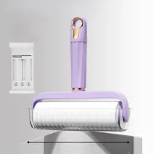 粘着ローラー交換用シート付き毛取り器【強力な猫毛除去・衣服や床用】