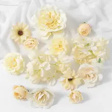 造花素材キット【ボタン・ハンドメイド用・ヘッドドレス・卒業式用】