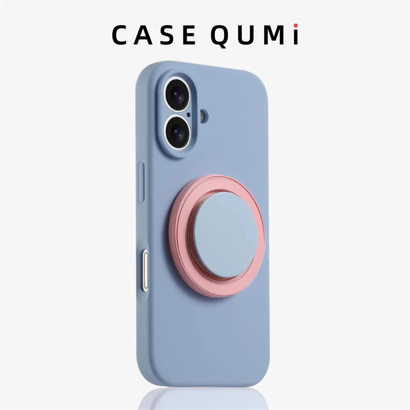 薄い霧色の液体シリコン製スマートフォンケース：全包・スタンド機能・防落の実用性を検証