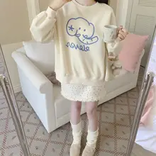 ドット柄フリル付きハイウエスト半身スカート【秋用・Aライン・カジュアル】