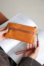 クラッチバッグ 長財布 レディース 本革 ファスナー ヴィンテージ 大容量 スマホ収納 小銭入れ カードケース