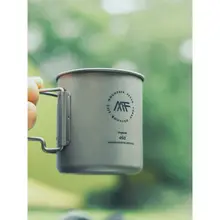 軽量で持ち運びに便利なチタン製折りたたみ水筒【アウトドア用・耐久性あり】