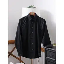 ワイシャツ メンズ ブリティッシュ ビジネスカジュアル ノーアイロン 防シワ加工 スリム ベーシック 着回し 通勤