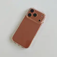 可愛い猫耳デザインの透明ソフトケース【iPhone対応・保護性抜群】