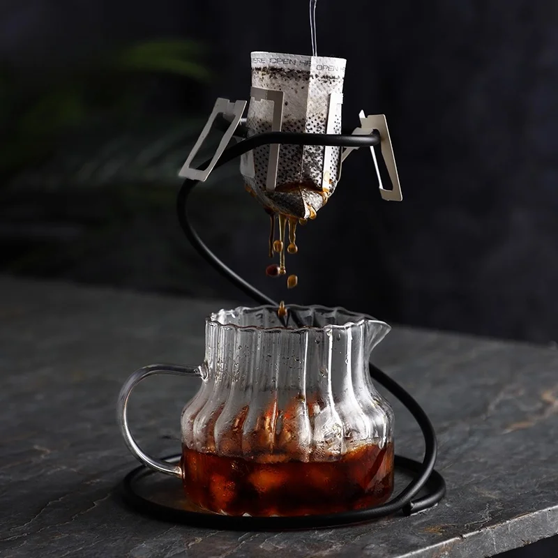 耐熱性ガラス製 コーヒーシェアポット：北欧風手冲コーヒーのための家庭用シェアリングポット