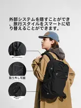 軽量リュックサック【アウトドア・旅行用・通勤・男女兼用・酸素シリーズ・極上の柔らかさ】