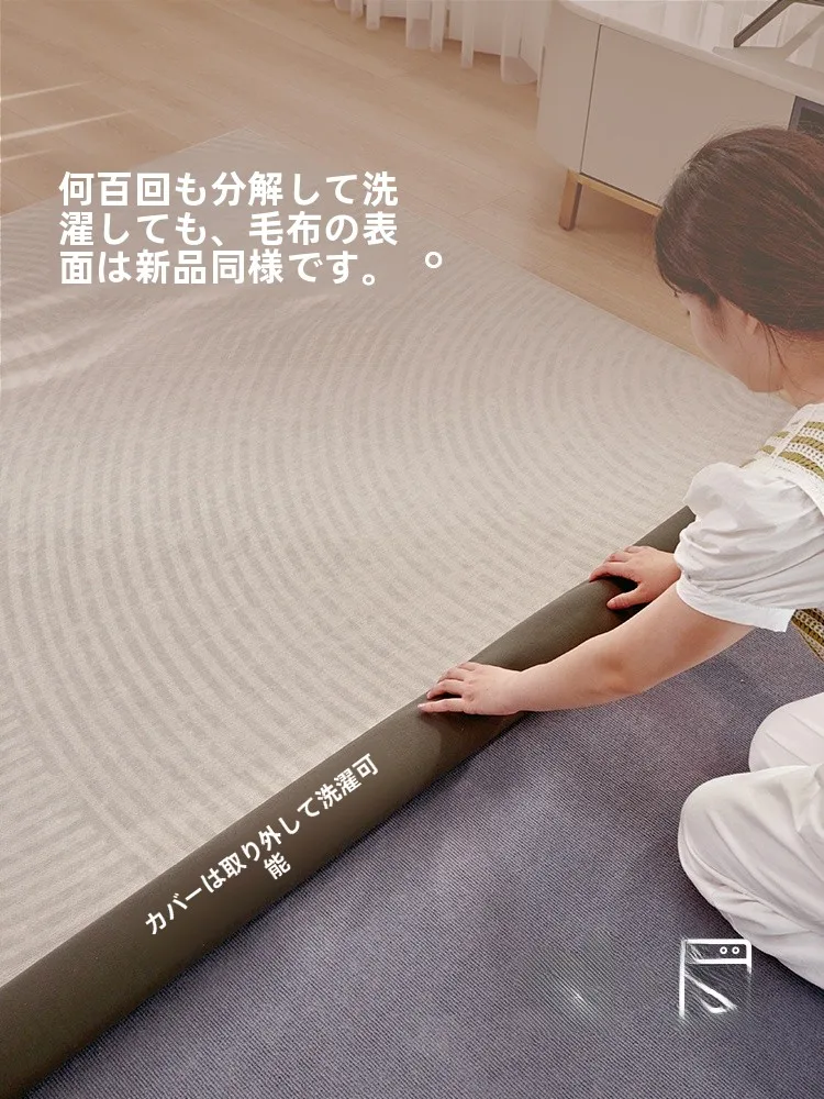 3畳カーペット長方形：現代風洗えるラグの実用性と設置ガイド