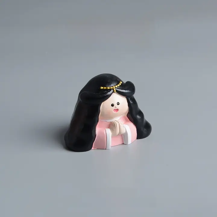 かわいいデスクトップ装飾！多毛長髪神像【祈福・脱毛防止】