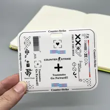 CSGOデザインの学生用カードケース【伸縮ロープ付き・防失・名刺や社員証対応】