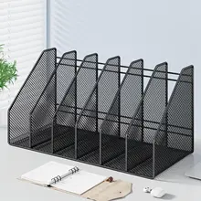 金属製デスクファイルラック【多層設計・A4用・シンプルスタイル】（セットアップ対応）