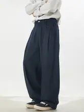 デニムパンツ メンズ ストレート ワイド ステッチデザイン ウォッシュ加工 インディゴ アメカジ ヴィンテージ 春秋「WASSUP」