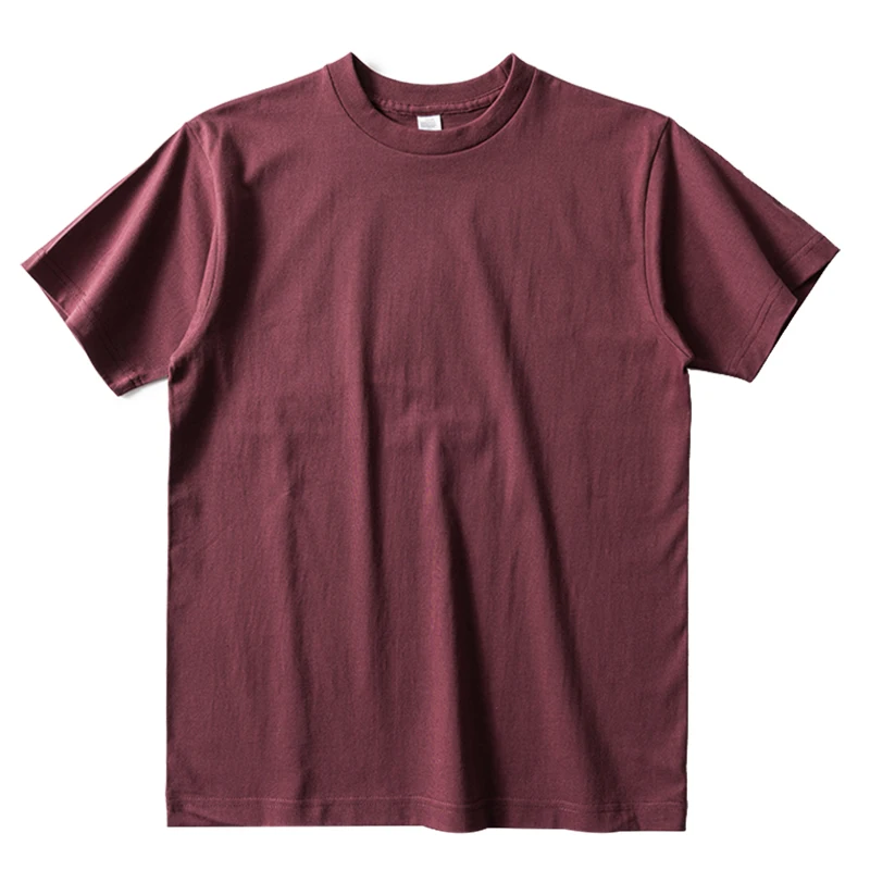 秋子の葡萄色コットンTシャツ：夏季向け親肤なラウンドネック半袖の実用性と価格戦略