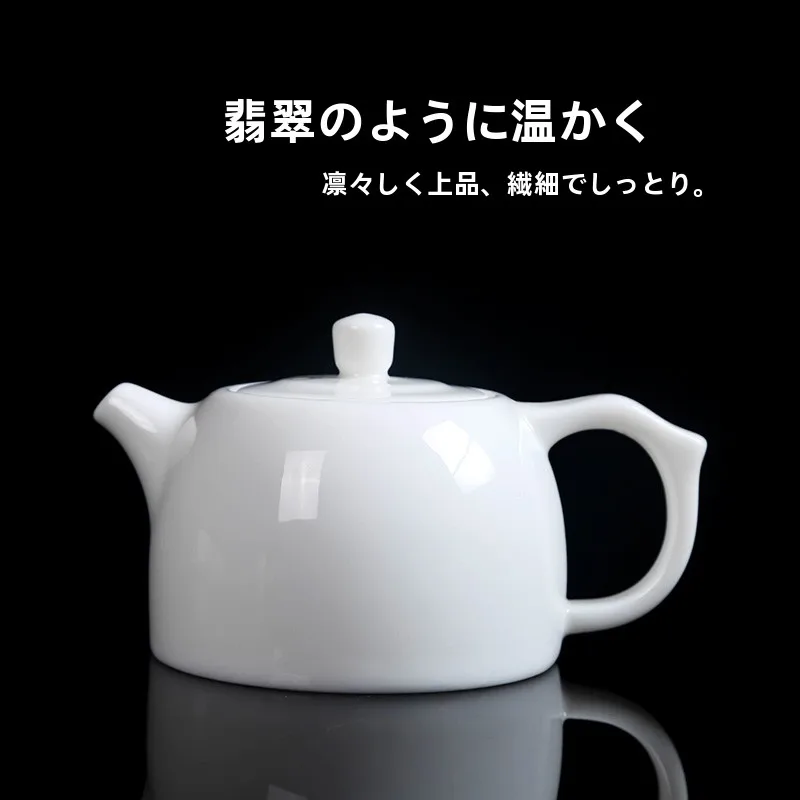 見つけたデイリー雑貨まとめ 徳化白磁のティーポット：セラミック製手作り茶道具の選び方