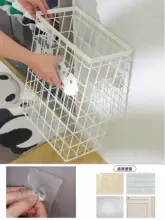 穴あけ不要の壁掛け収納傘立て【ホーム用・水切り付き】