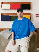 男性用 ビッグサイズ Tシャツ【夏用・白・ラウンドネック・極上の柔らかさ】