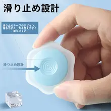 透明な消しゴム付き可擦ペン【小学生向け・中性ペン・軽量】