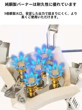アウトドア用 折りたたみ式ガスコンロ【風防付き・キャンプ・バーベキュー対応】