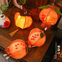 飾り提灯 提灯オーナメント ざくろ 和風 和み 禅 中秋節 お正月 迎春 庭 インテリア