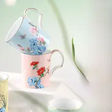 陶器製 マグカップ【おしゃれなデザイン・オフィス用・コーヒー対応】