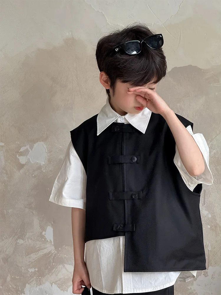 小学一年生の男の子にどんな服がおすすめ？カラーブロックのセットアップが解決する3つの悩み
