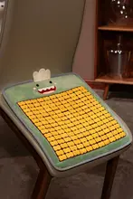 快適！通気性のある一体型座椅子クッション【オフィス用・長時間座る方に】