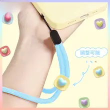 調節可能なショートストラップ 携帯ケース リストバンド