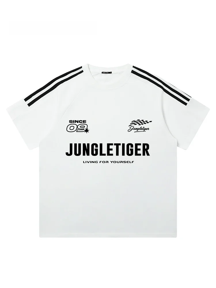 40代の男性が着るTシャツブランドは？米国風の森の虎デザインTシャツが通年で使える理由