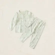 コアラ柄キッズ用秋用インナー上下セット【極上の柔らかさ・綿100%・フィット】（セットアップ対応）