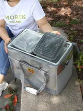 防水保温大容量ランチボックスバッグ【厚手アルミ箔・持ち手付き・アウトドア用】