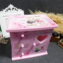 オルゴール 小さな女の子 女の子への誕生日プレゼント 回転式ミラー付き
