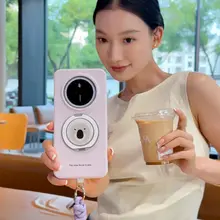 液体シリコン製スマートフォンケース【ストラップ付き・スタンド機能・夏用】