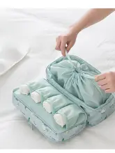 旅行用整理ポーチ【下着・化粧品・洗面用具整理に最適】