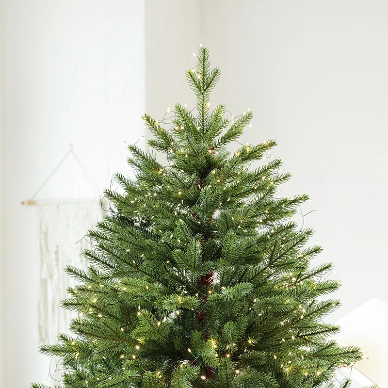 豪華な光るクリスマスツリー：家庭用大型落地式ツリーの実際の使用シーンと性能解析